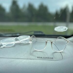 Clear blue light glasses!!!